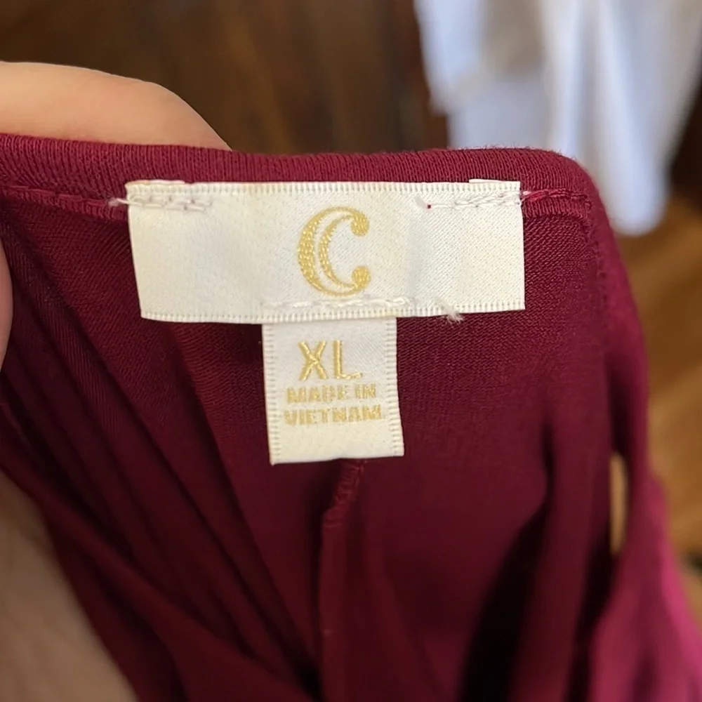 Open shoulder long sleeve shirt - Picture 4 of 5